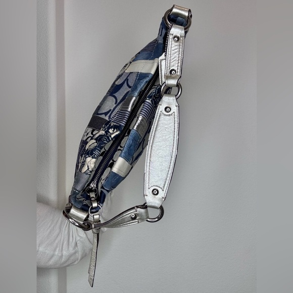 Coach Carly Denim Patchwork Vintage Y2K EUC - Picture 15 of 16